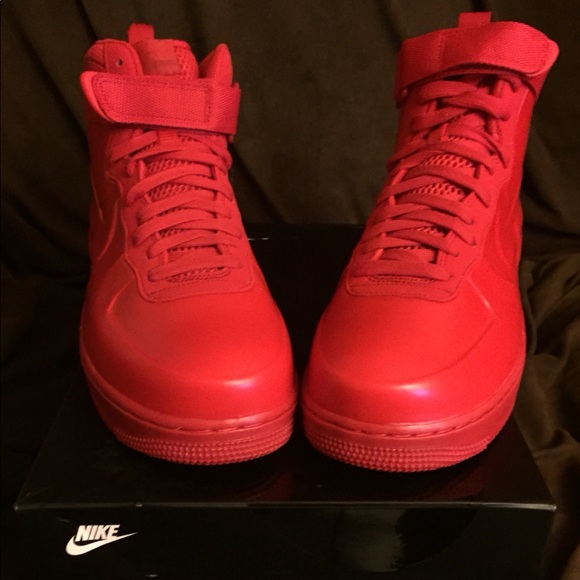 Nike Air Force 1 Foamposite Cup NA University Red - Picture 2 of 4